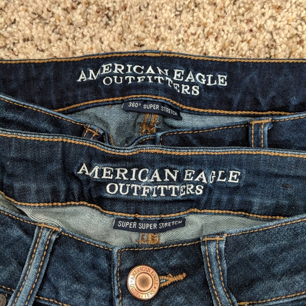 2 pairs midi shorts